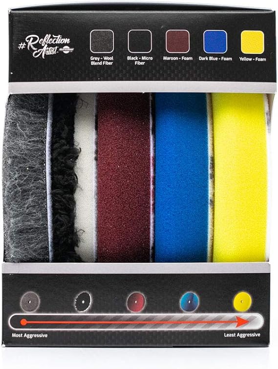 Kit completo de pulido de 5 o 6 pulgadas