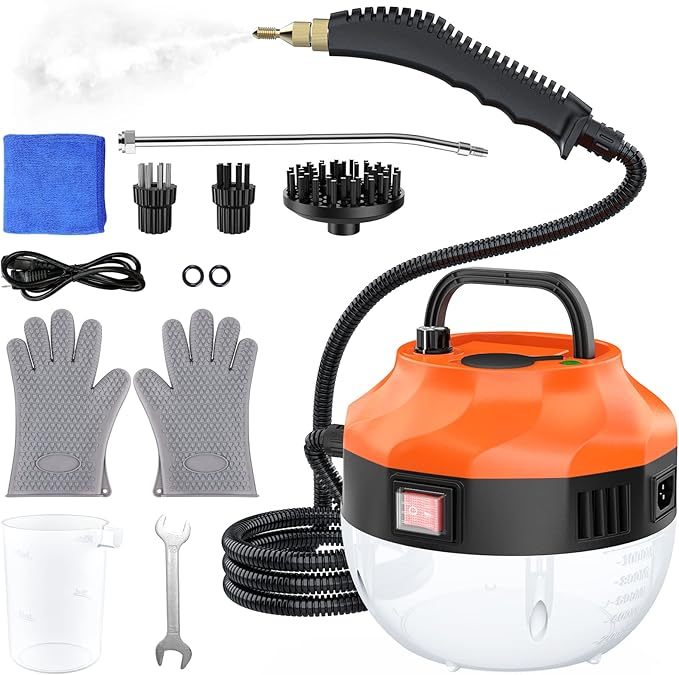 limpiador de vapor de alta presión de 2500 W máquina de limpieza de vapor portátil