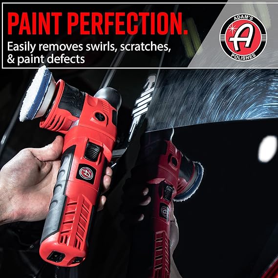 Pulidora Polisher Polichadora DA Rotorbital en 3 pulgadas Ideal Motos Autos Bordes Faros Piano Black Car Wash Detailing