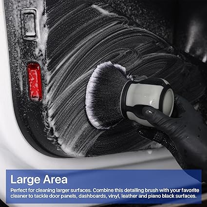 Brochas XL Detailing Tablero, Consola Cerdas Naturales Suaves