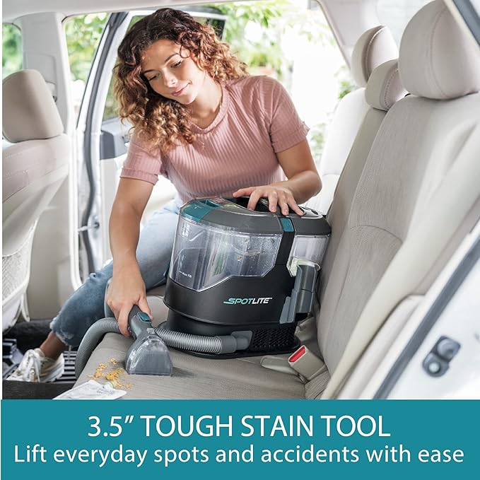 Maquina de Extracción y Succión Limpiador portátil de manchas de alfombras asientos pisos