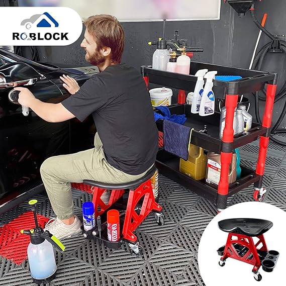 Silla Detailing con ruedas