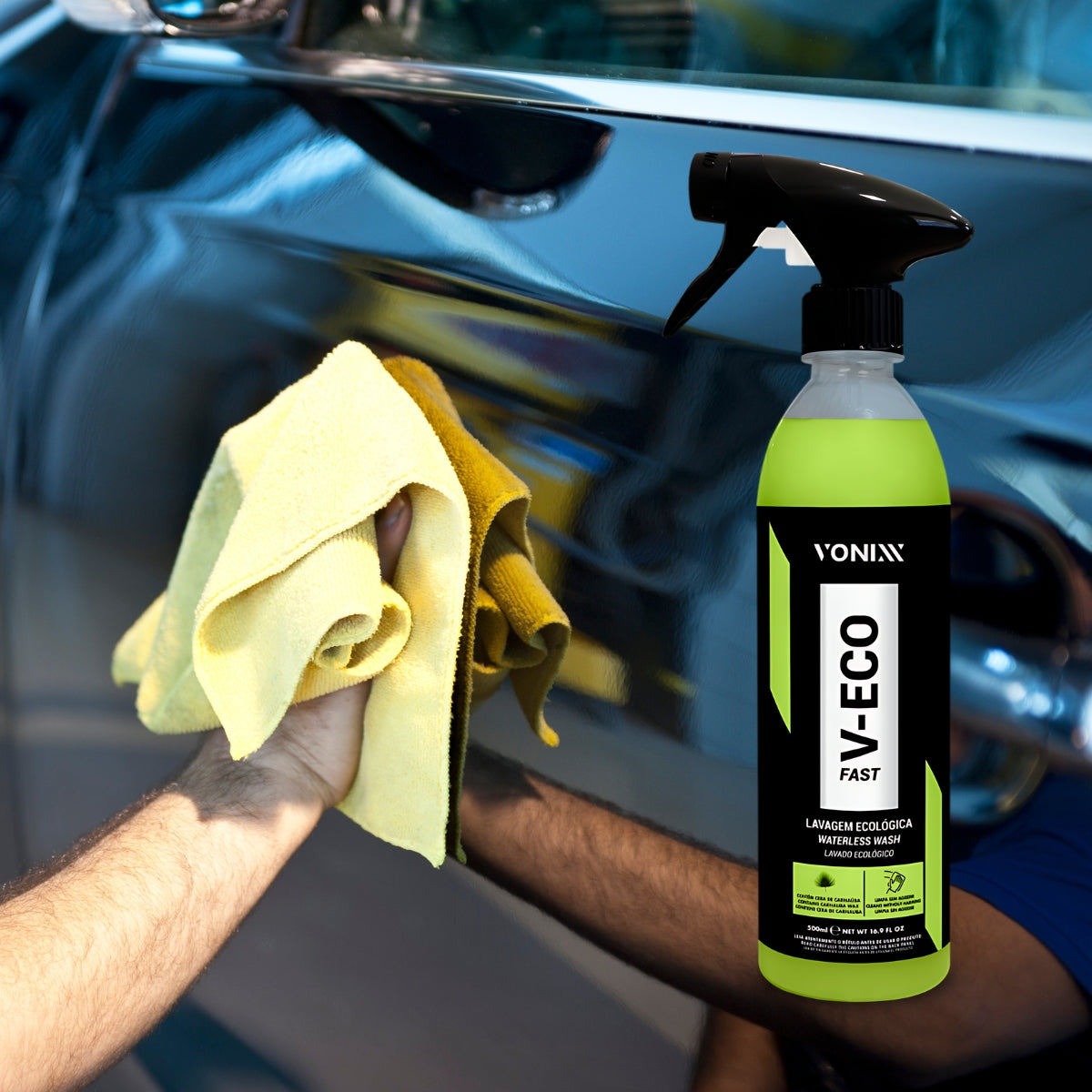 Vonixx V-Eco Fast - Limpiador con protecciión y brillo 500mL