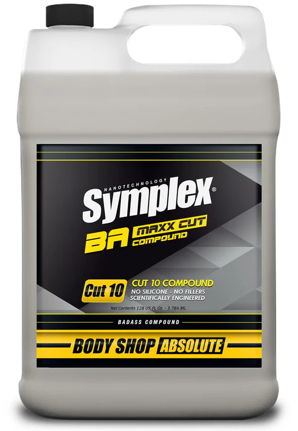 BA MAXX Cut Symplex Compuesto de Corte Alto Nivel 10 Pulidor Paso 1 Robbing Compound Galón