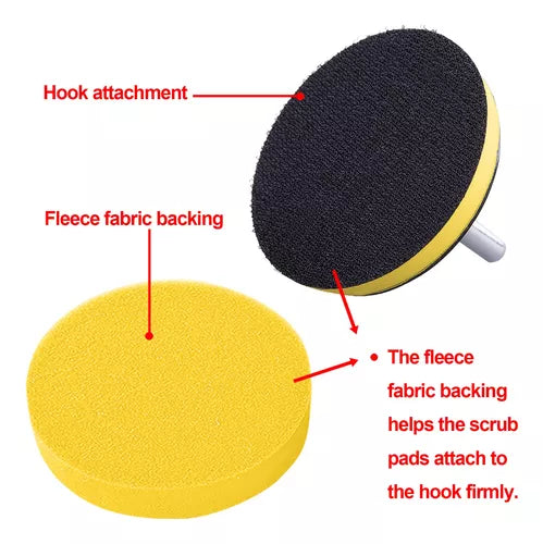 Pads Maquina Rotativa Pulido De 6 Pulgadas