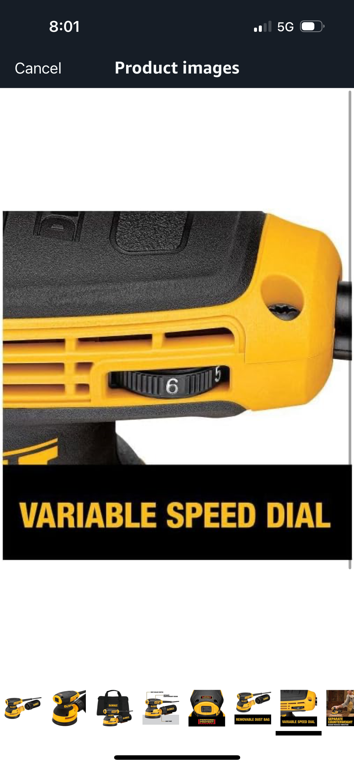 Lijadora Dewalt Eléctrica Plásticos Termo Inyectados