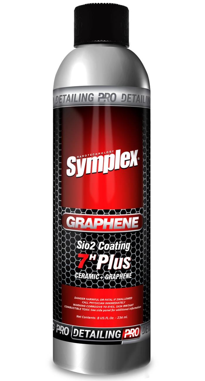 Symplex® Graphene Ceramic Coating 7H Plus contiene Cerámica de Polysilazane auténtica | Ceramico de 1 año