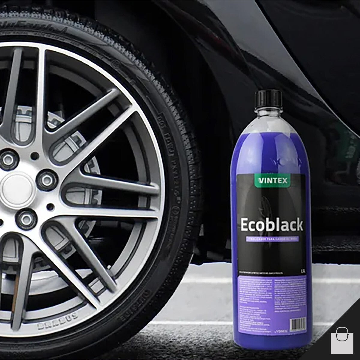 Vintex EcoBlack - Detallador de Guardabarros 5L