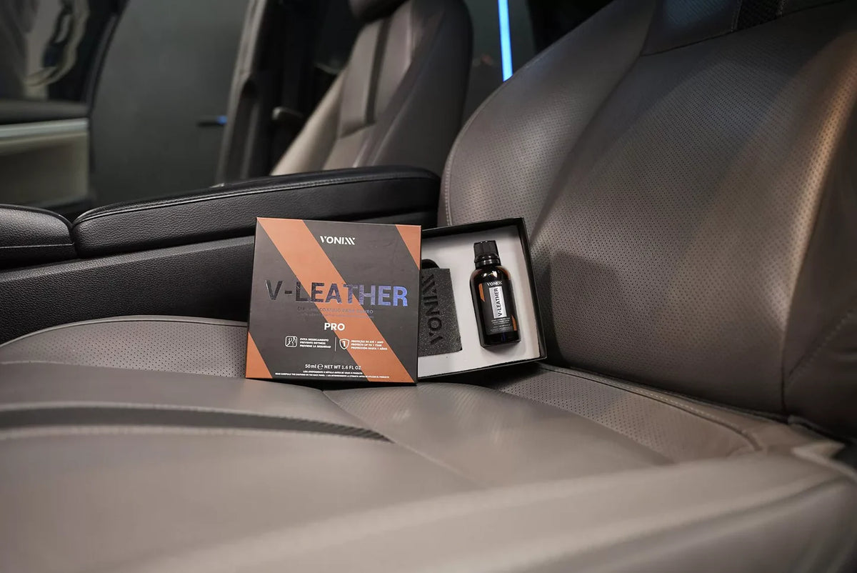 Vonixx V-Leather Pro - Ceramico para tapiceria de cuero de vehiculos 50mL