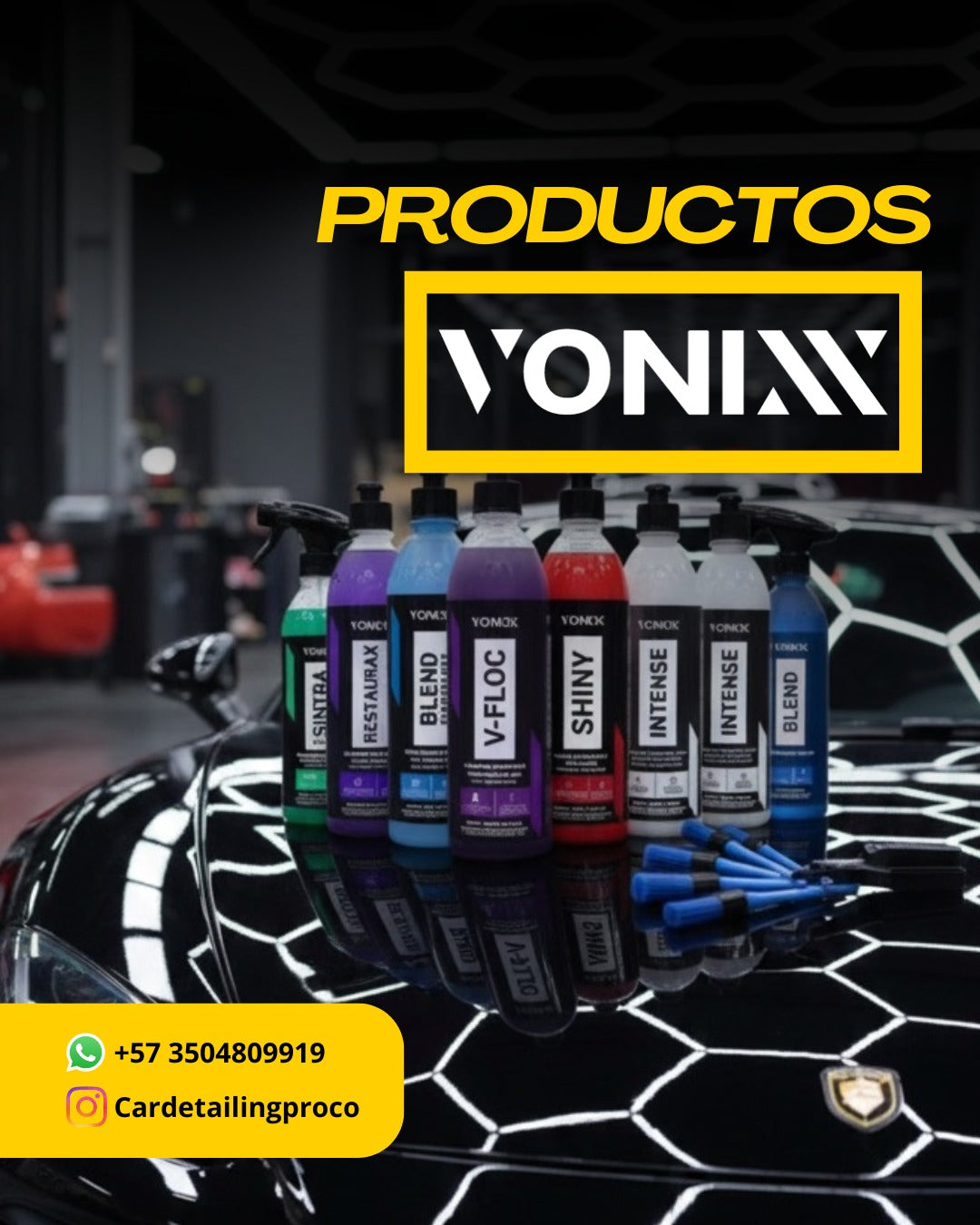 Productos de Detallado Vonixx
