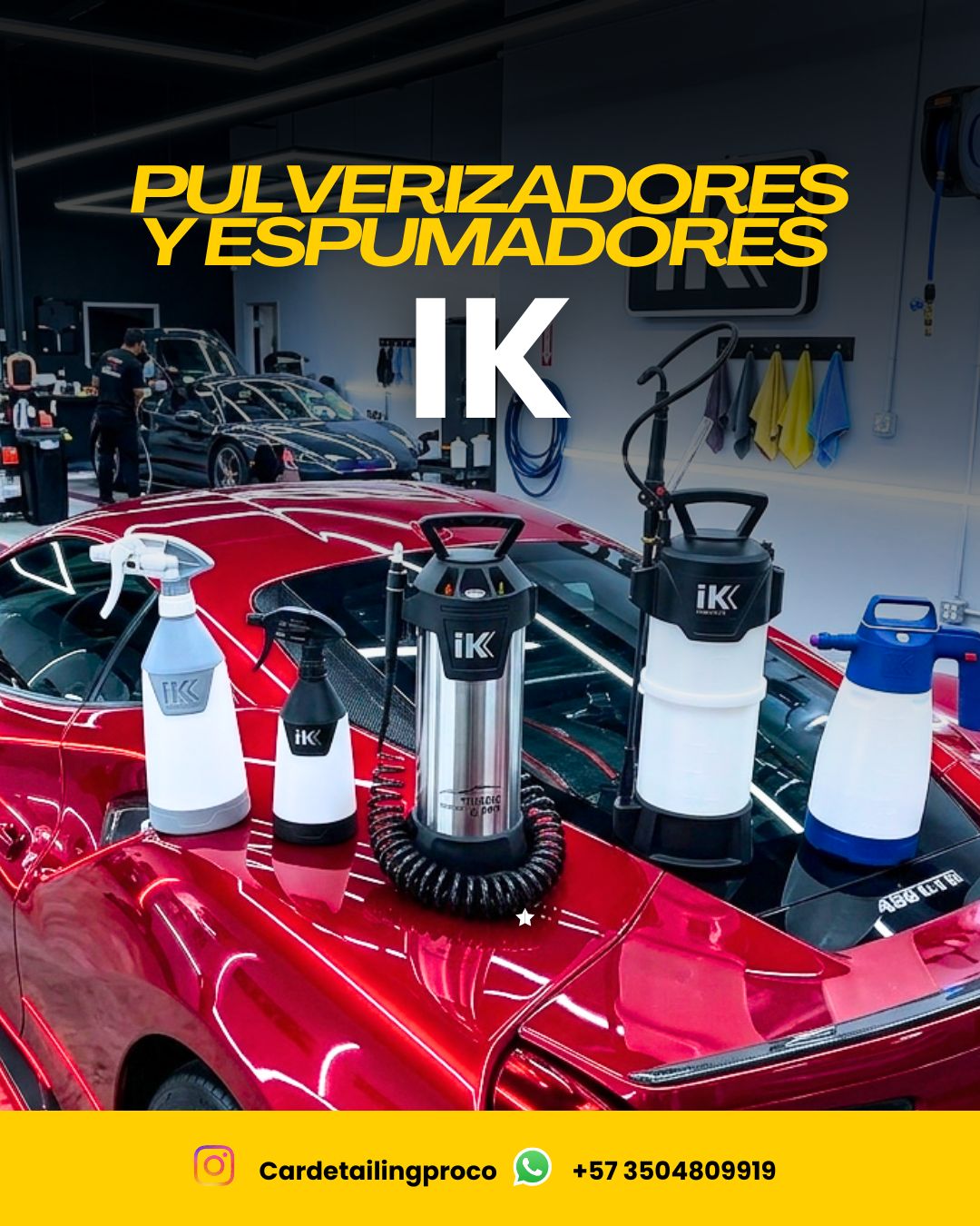 Pulverizadores y Espumadores IK