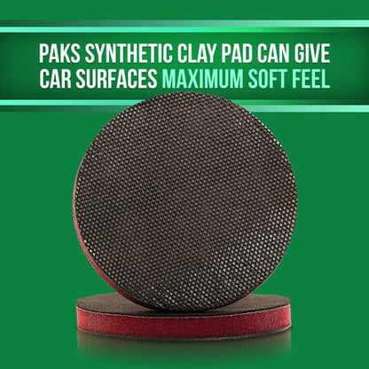 Pad con Clay Bar para Descontaminación Rotorbital 6 pulgadas