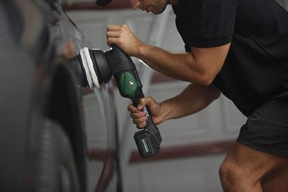 Polisher Pulidora Polichadora DA Rotorbital de 15mm y  6  pulgadas 2000 a 4500 RPM con 4 Velocidades