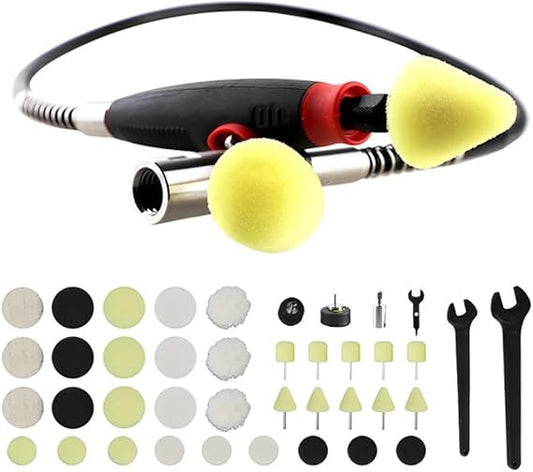 Guaya o Lapiz de Detallado 41 piezas potente mini pulidora de detalles de 5/8 pulgadas