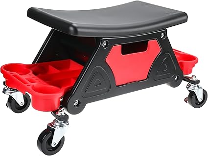 Silla de Detailing  con ruedas, capacidad de 300 libras