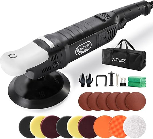 Polisher  pulidora rotativa de 6 pulgadas, Marca Autiwoz 6 velocidades  de 1000 a 3800 RPM