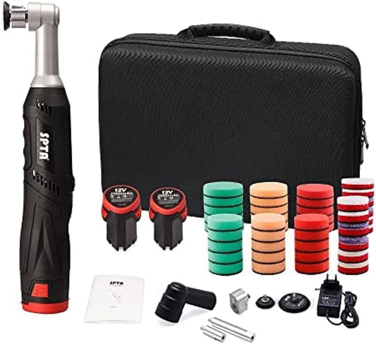 Mini- Polisher Pulidora Polichadora inalámbrica 12 V, Marca SPTA DUAL