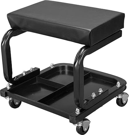 Silla  con almacenamiento de bandeja de herramientas
