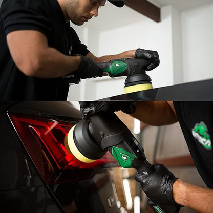 Polisher Pulidora Polichadora DA Rotorbital de 15mm y  6  pulgadas 2000 a 4500 RPM con 4 Velocidades