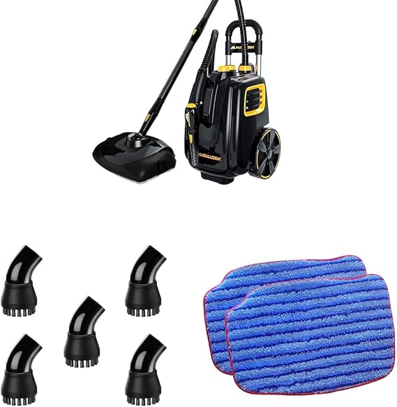 McCulloch MC1385 Limpiador de vapor con 23 accesorios