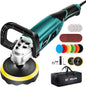 Polisher pulidora rotativa 6 pulgadas/7 pulgadas, 1600 W Marca GEV