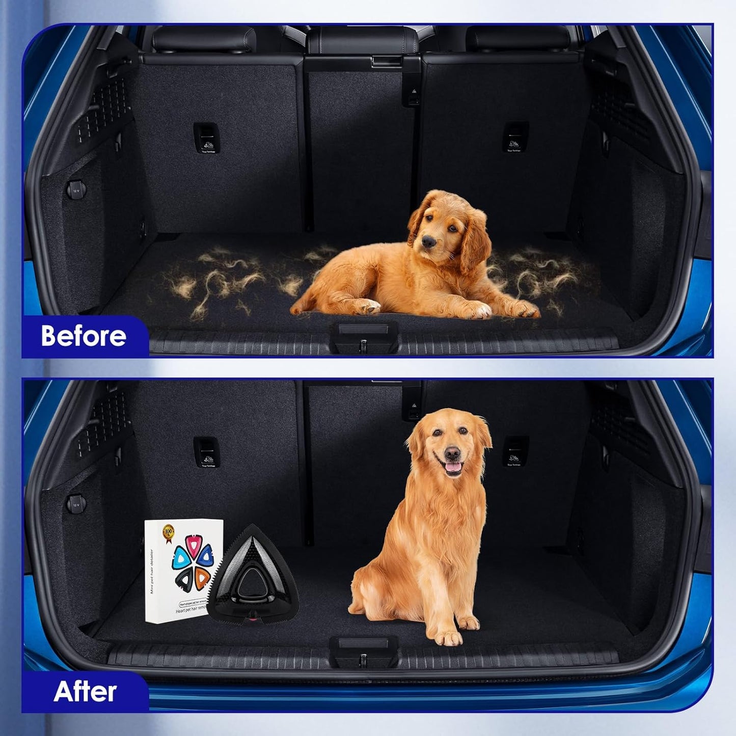 Elimina  pelos de mascota muebles Tapiceria Autos