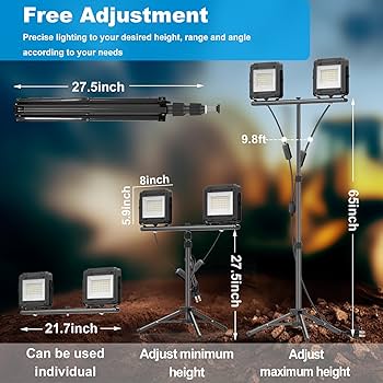Luz Detailing 360 grados 3 posiciónes ajustustables