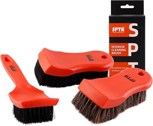Kit Cepillos Tela, Cuero y Llantas SPTA