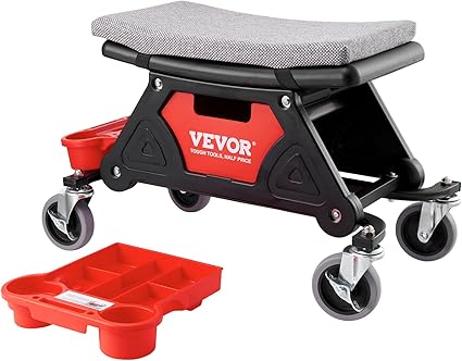 VEVOR Taburete para Detailing  de 300 libras de capacidad