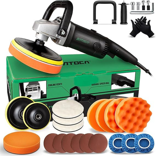 Polisher Pulidora Polichadora Rotativa de 7 pulgadas 6 velocidades  Marca Batoca