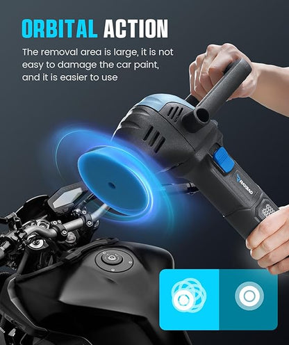 DA Rotorbital Raybao  2 pulgadas/3 pulgadas, 750 W con 12 mm orbital.