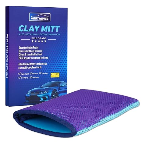 Guante Clay Bar Elimina Fogueo y Contaminación