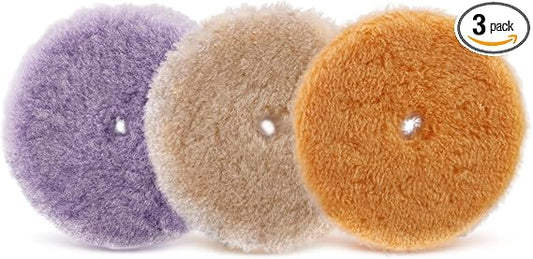 Pads Maquinas Rotativas  5 pulgadas 100% Lana