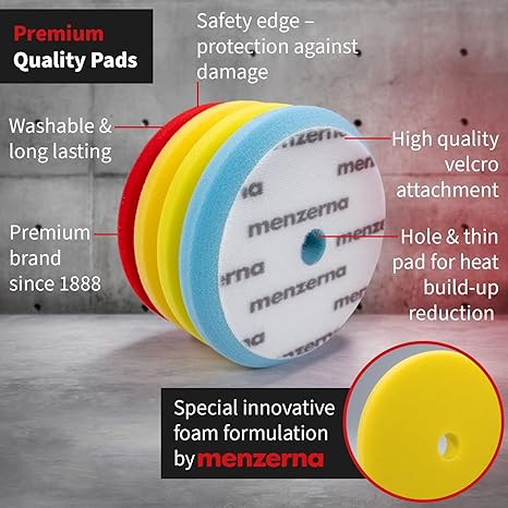 Pads DA Rotorbital Kit de 4 almohadillas  6 pulgadas
