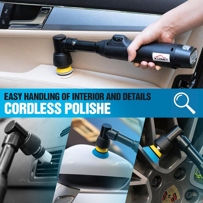 Mini Polisher Dual Inalambrica pulidor de automóvil RO/DA Marca Kumit