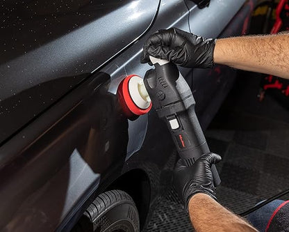 Maxshine Pulidora rotativa M550, potente 550 W, 6 velos, disco de 3 pulgadas, rosca 5/8 – Herramienta de detalles automáticos de primera calidad, protección y restauración de pintura, remolino
