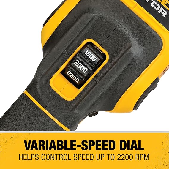 DEWALT Rotativa  inalámbrica  velocidad variable, 7 pulgadas