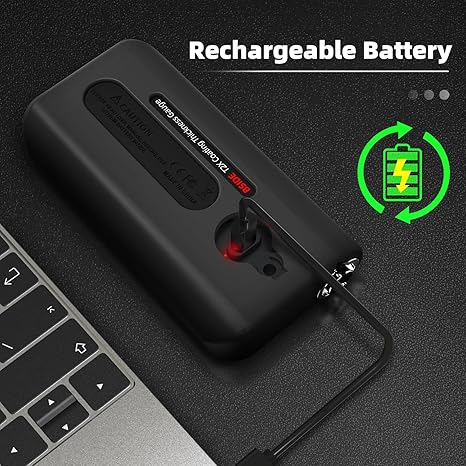 Micrometro  Medidor de espesor de pintura Medidor de profundidad Automotriz Carga USB