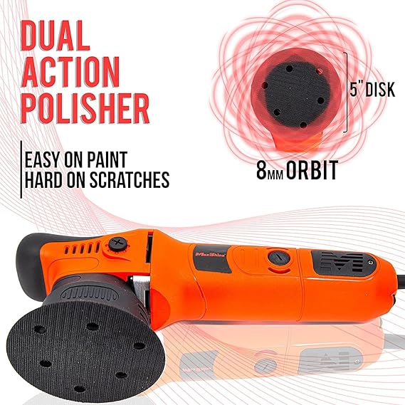 Pulidora de doble acción MaxShine M8S V2 5 pulgadas