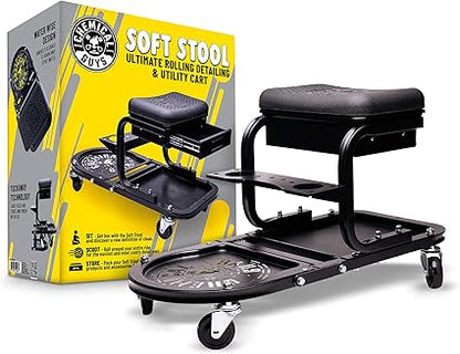 Chemical Guys ACC618 Taburete suave Ultimate Rolling Detailing & Utility Cart,