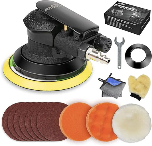 Lijadora Automotriz Neumática 5 pulgadas