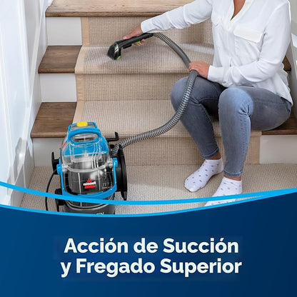 Maquina de Inyección y Succión BISSELL Limpieza de Tapiceria muebles alfombras asientos Aspiradora Extractora de Agua