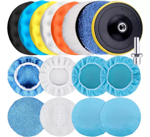 Pads Maquina Rotativa Pulido  De 6 Pulgadas