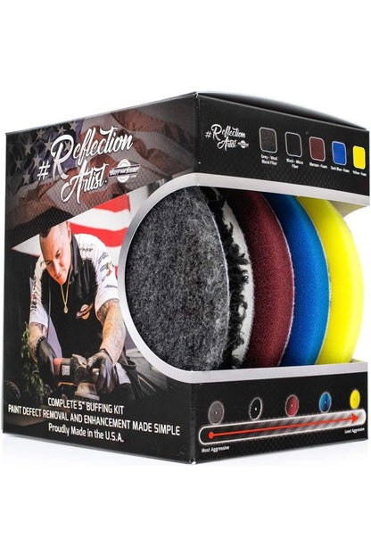 Kit Pads 5 piezas Buff and Shine DA y RO