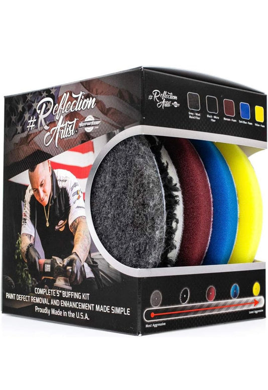 Kit Pads 5 piezas Buff and Shine DA y RO