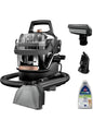 Limpieza Inyección y Succión BISSELL Little Green HydroSteam 3618 Limpiador portátil multiusos de alfombras y tapicería, para automóviles y autos. Función con vapor incluida