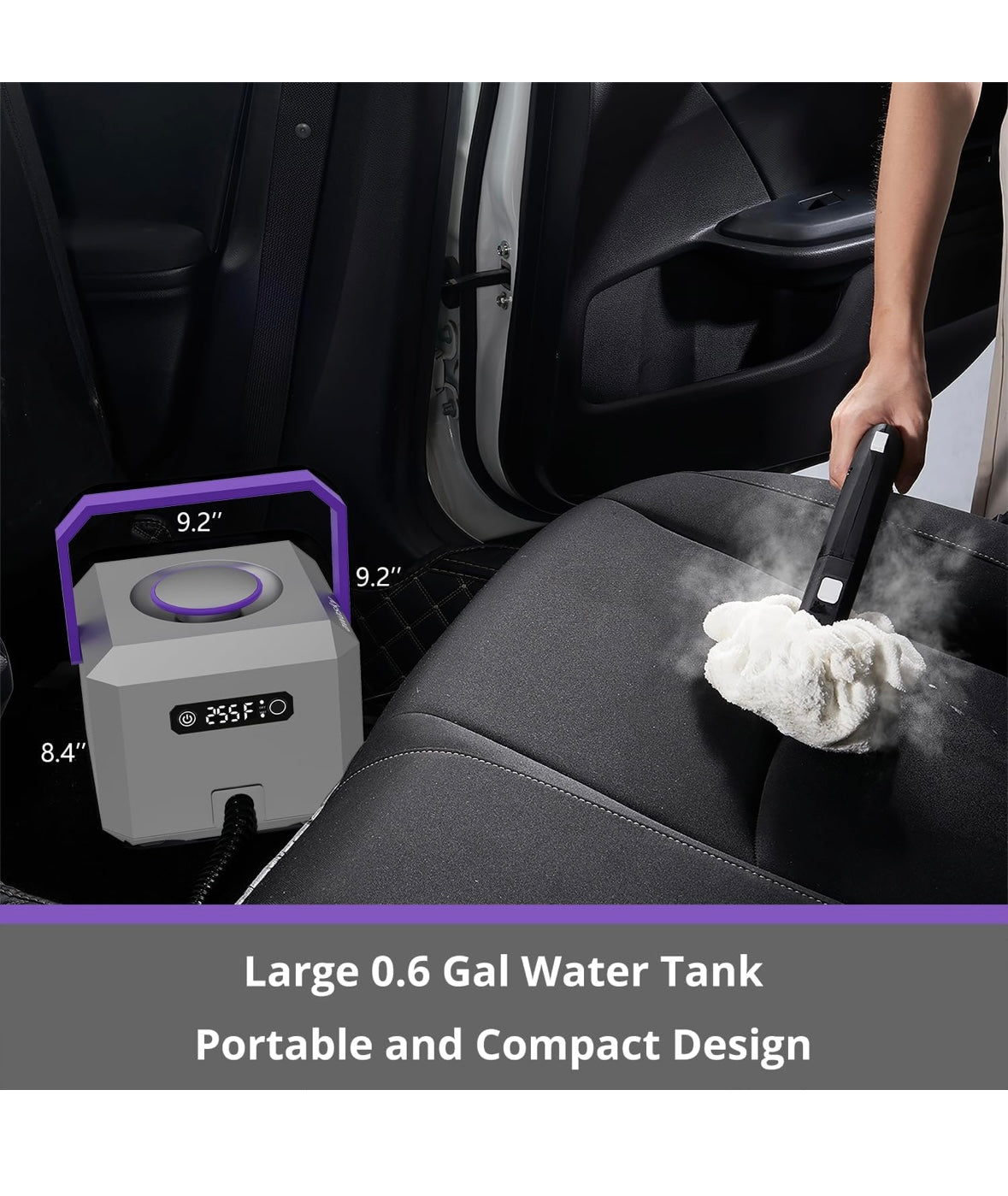 Limpieza a Vapor awasky! 96 oz de capacidad 60  minutos! 1 minuto de calentamiento