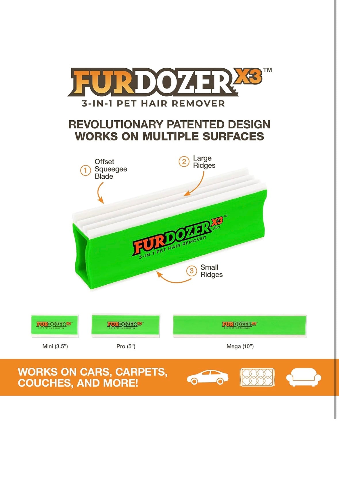 Elimina Pelos de Mascota FurDozer