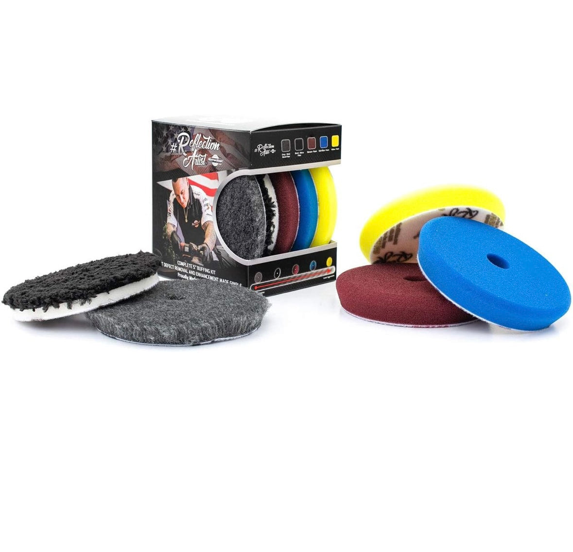 Kit Pads 5 piezas Buff and Shine DA y RO