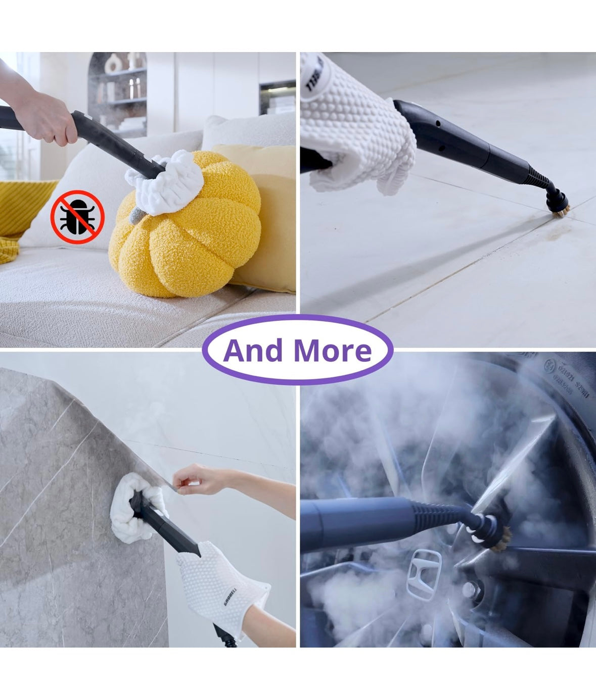 Limpieza a Vapor awasky! 96 oz de capacidad 60  minutos! 1 minuto de calentamiento